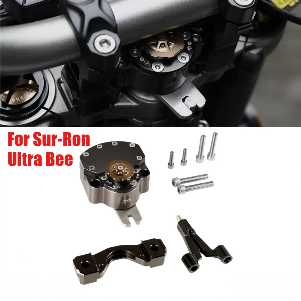 Steering Damper Stabilizer Kit Cnc - For Sur-Ron Surron Ultra Bee X