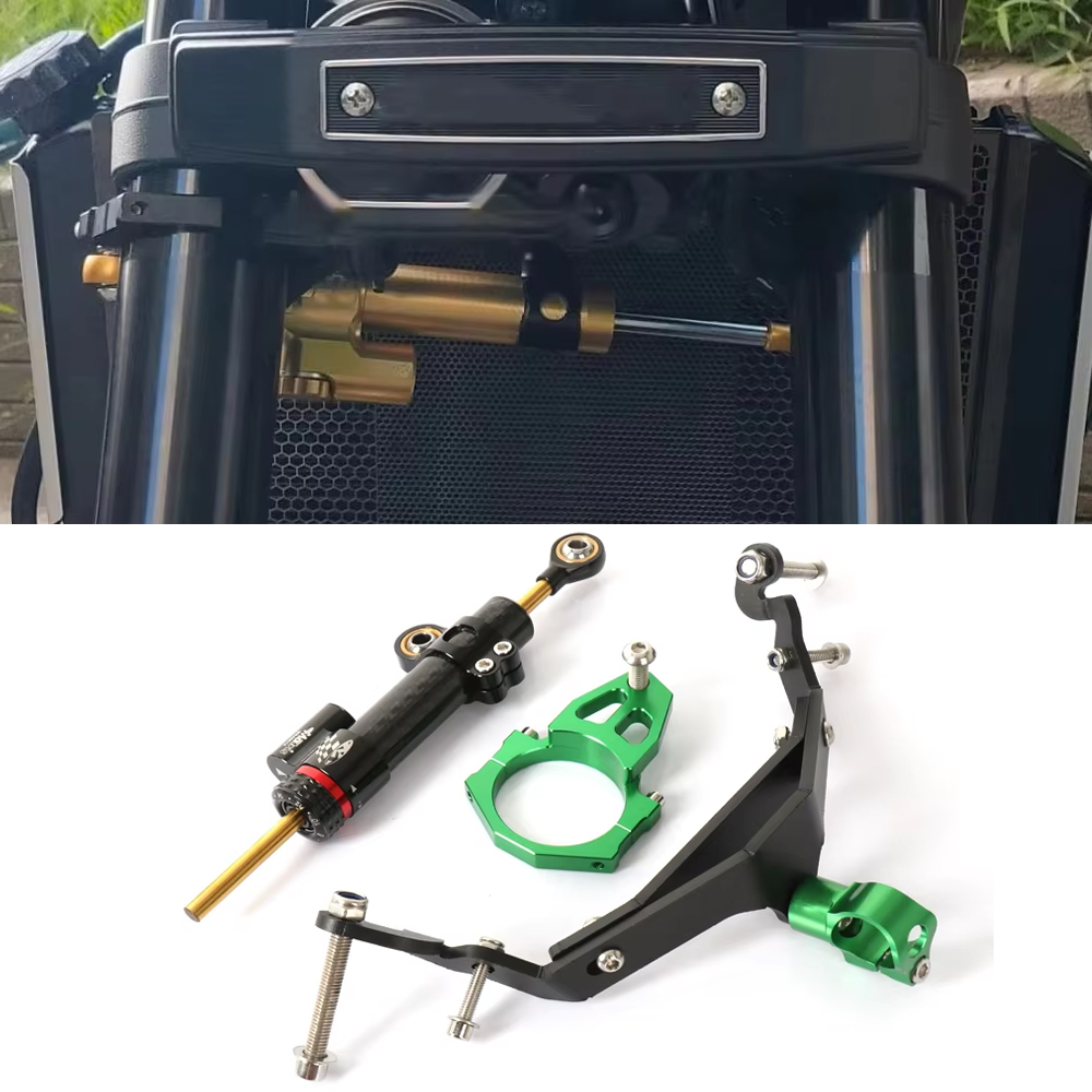 For Kawasaki Z900RS z900rs Z 9 - огляд і ціна Steering Damper Stabilizer Kit Cnc