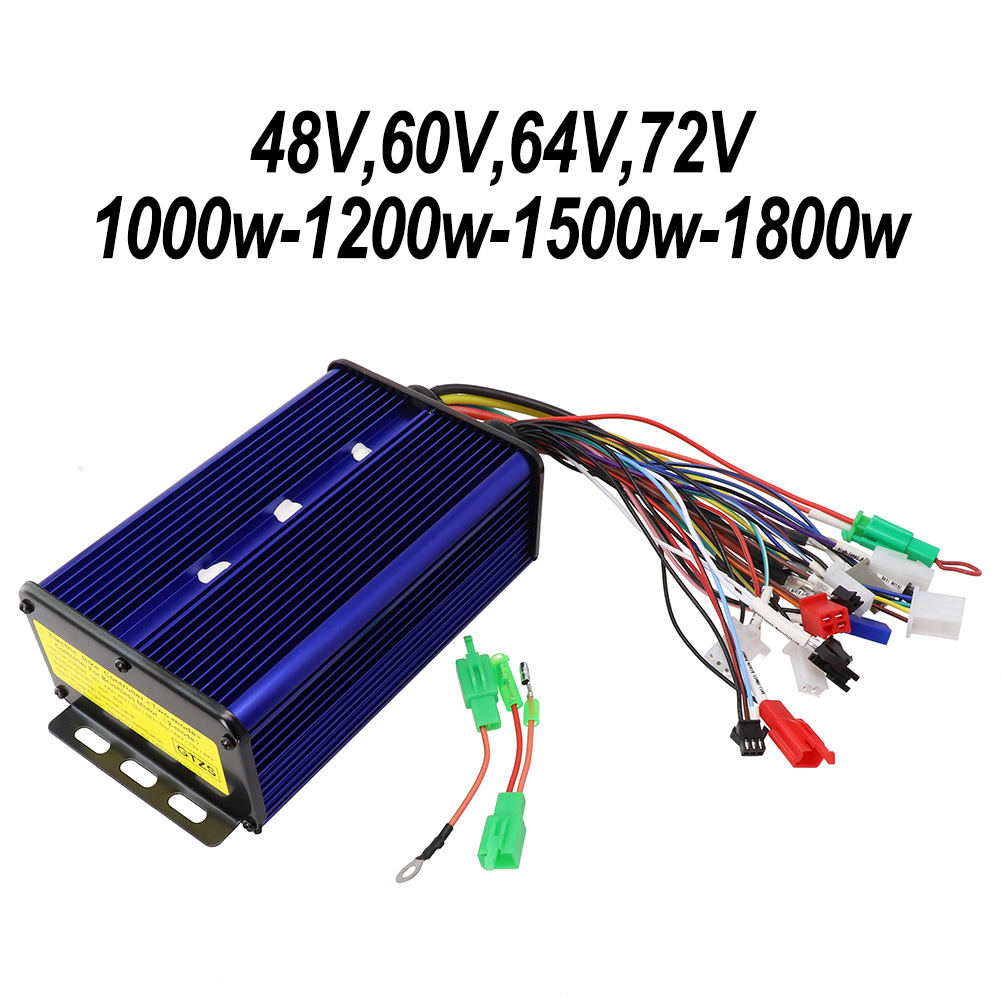 36V 48V 60V 72V 1800W Brushles - огляд і ціна 72V 45A Dual Controller