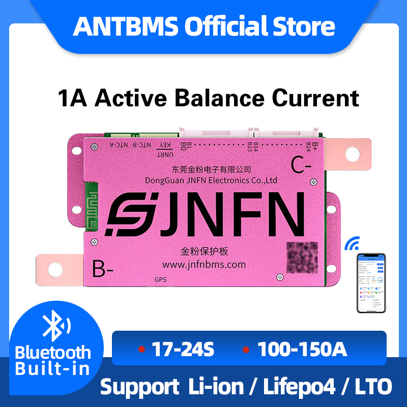 ANT BMS 1A Active Balance Lith - огляд і ціна Smart Bms 20S 72V 150A Bluetooth